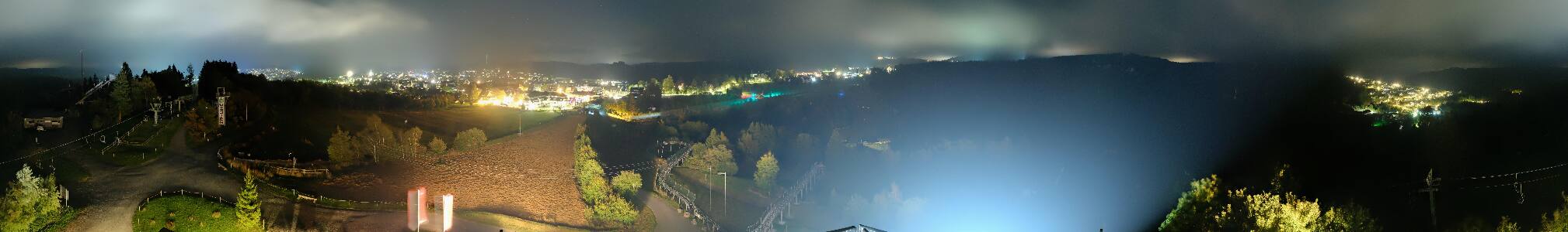 Winterberg Sprungschanze Winterberg St. Georg Schanze snow cam captured at 16 September 2026 at 11:53 pm GMT+2
