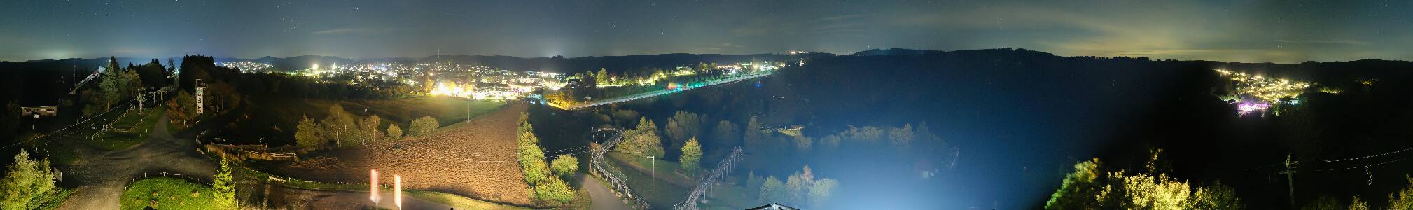 Winterberg Sprungschanze Winterberg St. Georg Schanze snow cam captured at 18 September 2026 at 11:46 pm GMT+2