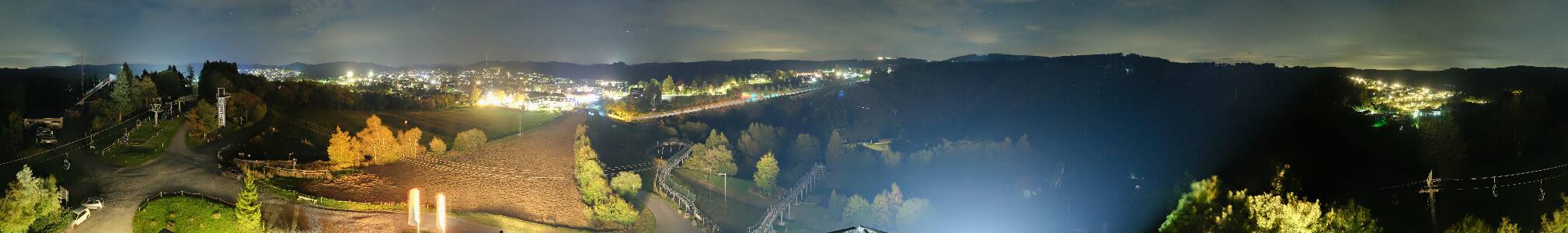Winterberg Sprungschanze Winterberg St. Georg Schanze snow cam captured at 19 September 2026 at 11:51 pm GMT+2