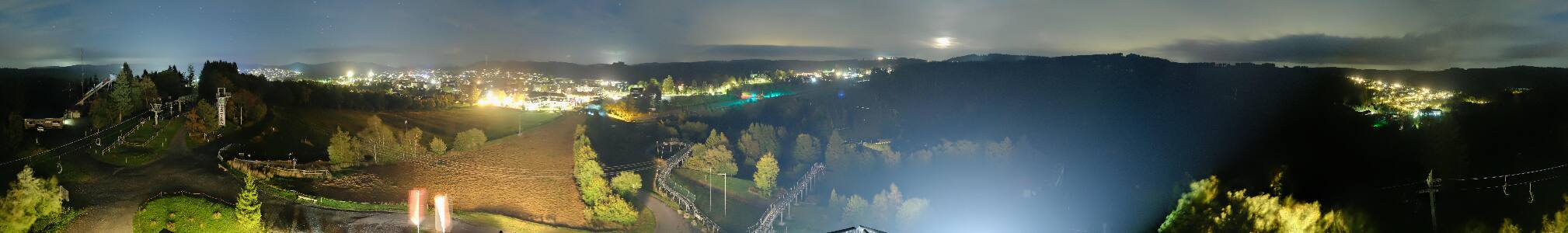 Winterberg Sprungschanze Winterberg St. Georg Schanze snow cam captured at 20 September 2026 at 11:44 pm GMT+2