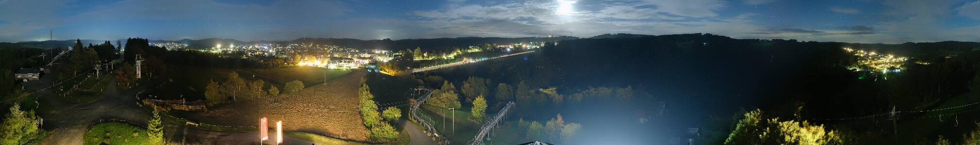 Winterberg Sprungschanze Winterberg St. Georg Schanze snow cam captured at 21 September 2026 at 11:46 pm GMT+2