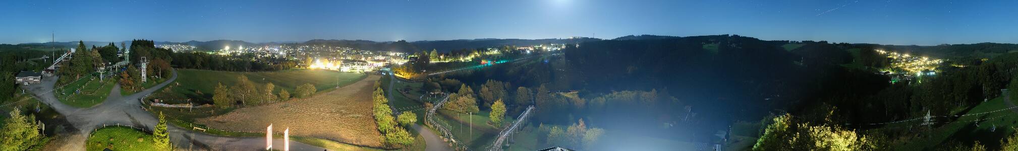 Winterberg Sprungschanze Winterberg St. Georg Schanze snow cam captured at 22 September 2026 at 11:53 pm GMT+2