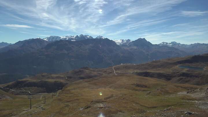 Celerina Trais Fluors Upper Station snow cam captured at 29 September 2026 at 12:29 pm GMT+2