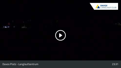 Davos Langlaufzentrum snow cam captured at 12 September 2026 at 11:35 pm GMT+2