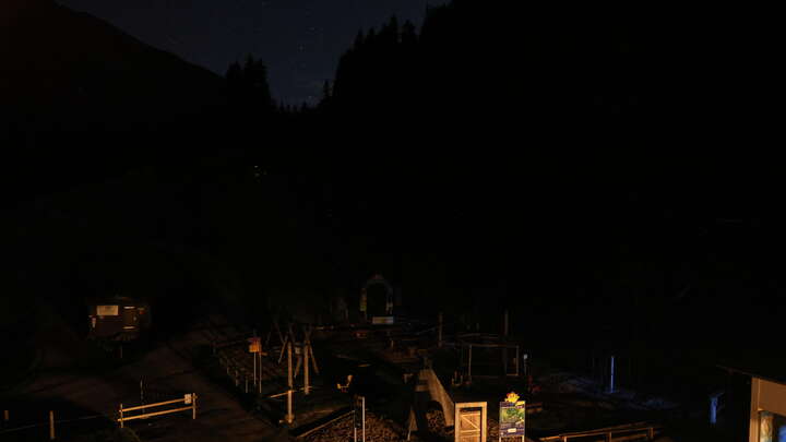 Emmetten Stockhütte-Upper Station South snow cam captured at 19 September 2026 at 11:57 pm GMT+2