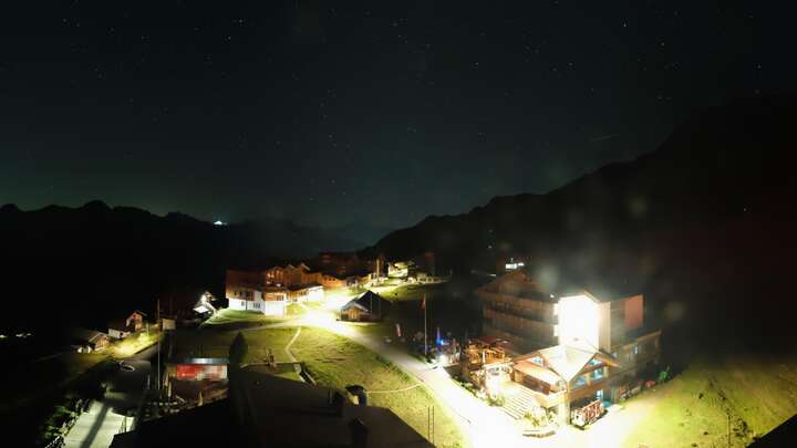 Fiescheralp Fiesch snow cam captured at 14 September 2026 at 11:43 pm GMT+2