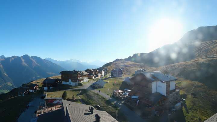 Fiescheralp Fiesch snow cam captured at 15 September 2026 at 6:06 pm GMT+2