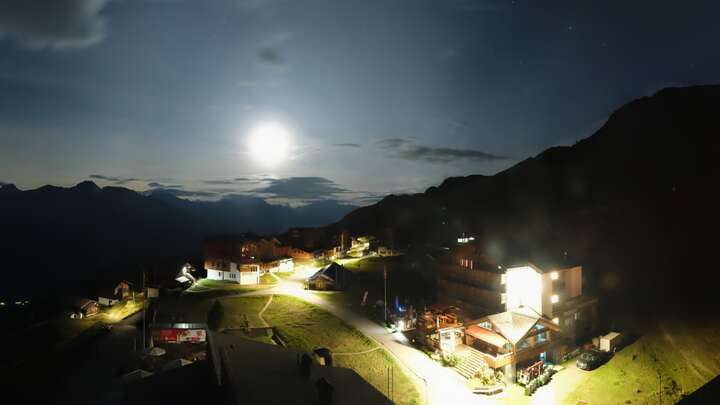 Fiescheralp Fiesch snow cam captured at 20 September 2026 at 11:29 pm GMT+2