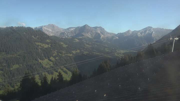 Gstaad Eggli snow cam captured at 15 September 2026 at 6:07 pm GMT+2