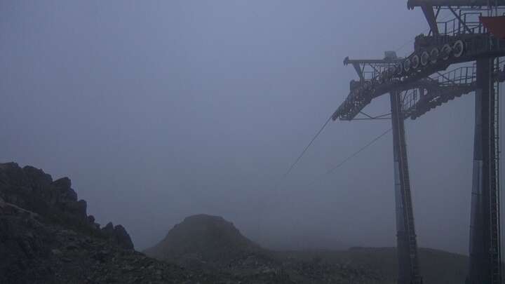 Klosters Dorf Upper Station Schaffürggli snow cam captured at 18 September 2026 at 7:59 pm GMT+2