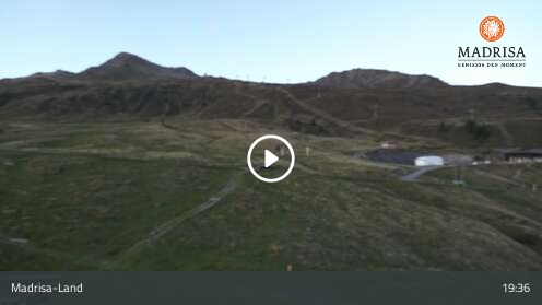 Klosters Dorf Madrisaland snow cam captured at 12 September 2026 at 7:53 pm GMT+2