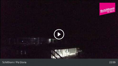 Mürren (Schilthorn) Piz Gloria snow cam captured at 12 September 2026 at 11:05 pm GMT+2