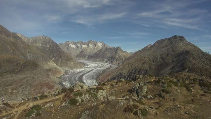 Riederalp (Aletsch Arena) Moosfluh Upper Station snow cam captured at 29 September 2026 at 12:33 pm GMT+2
