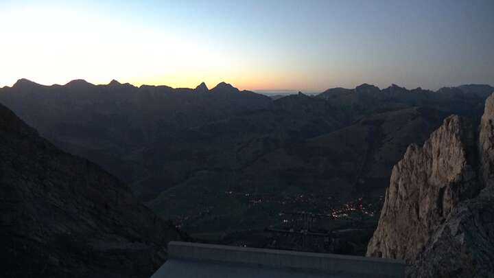 Rougemont (Gstaad) Videmanette snow cam captured at 14 September 2026 at 8:18 pm GMT+2