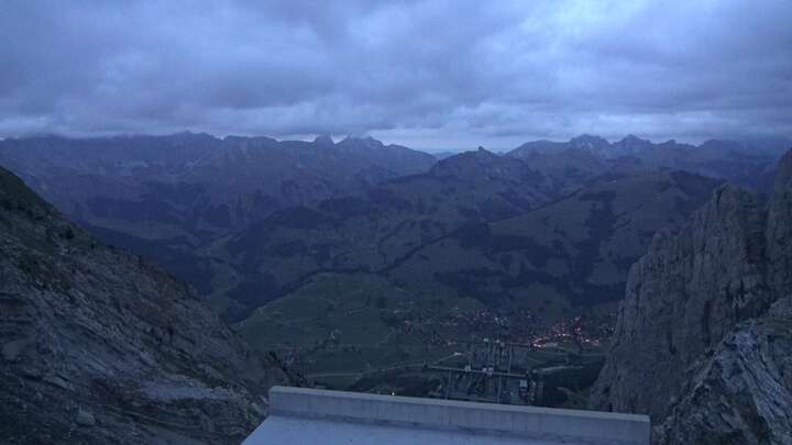 Rougemont (Gstaad) Videmanette snow cam captured at 17 September 2026 at 10:11 pm GMT+2