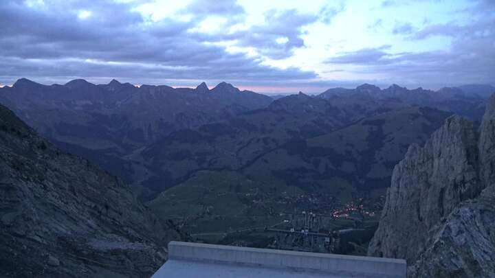 Rougemont (Gstaad) Videmanette snow cam captured at 18 September 2026 at 8:03 pm GMT+2