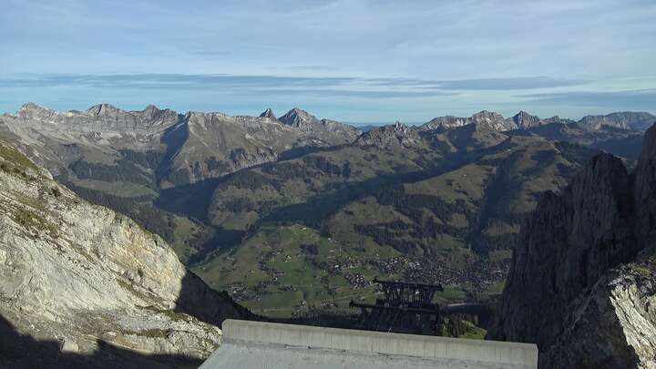 Rougemont (Gstaad) Videmanette snow cam captured at 24 September 2026 at 9:06 am GMT+2