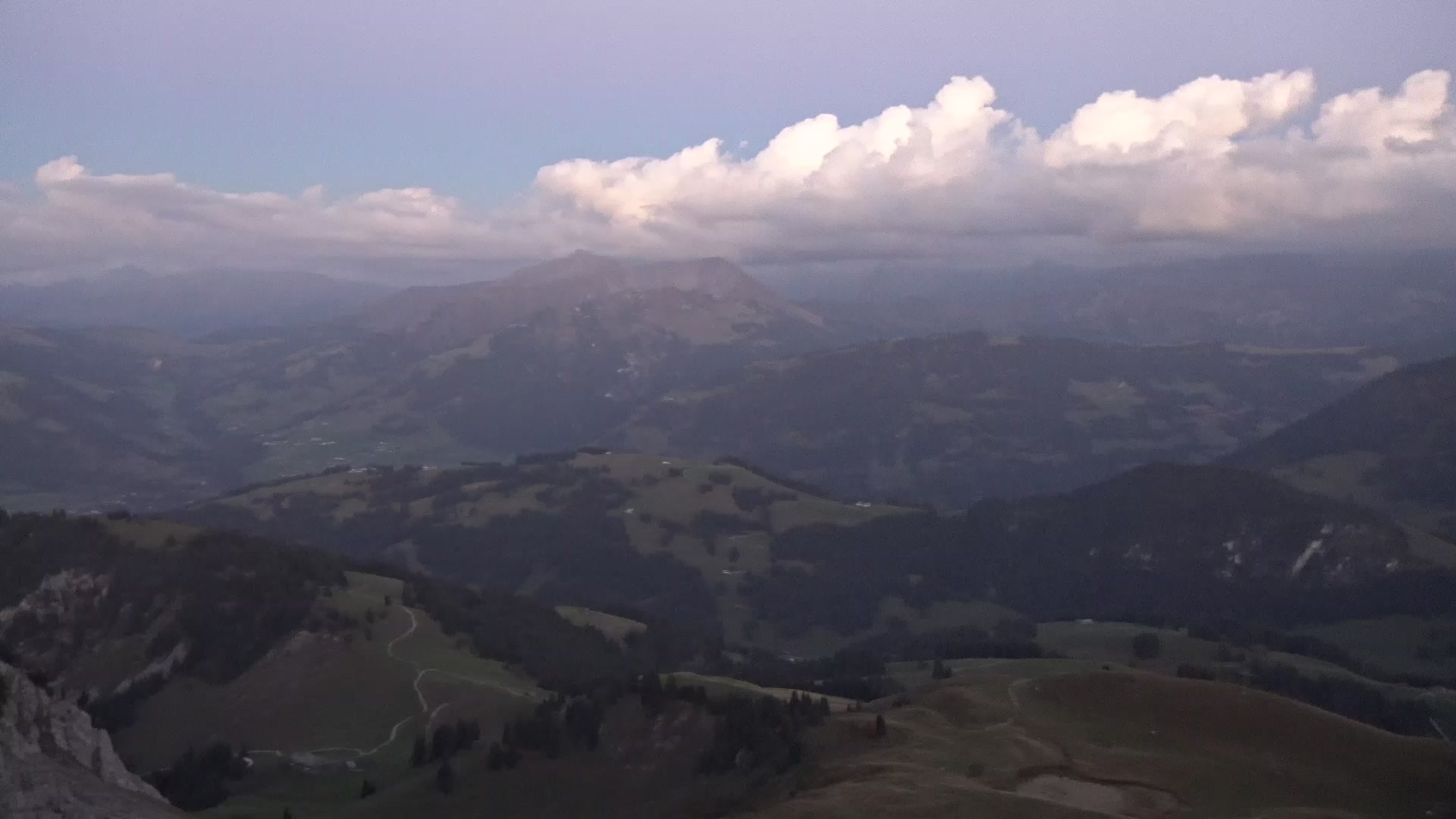 Rougemont (Gstaad) Videmanette snow cam captured at 5 October 2026 at 7:27 pm GMT+2