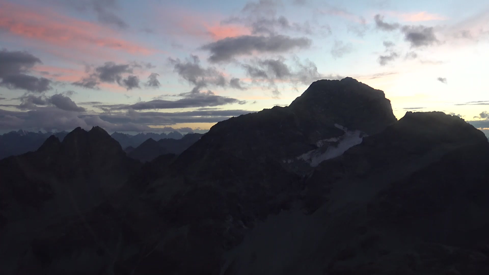 St. Moritz Piz Nair Upper Station snow cam captured at 5 October 2026 at 7:08 pm GMT+2