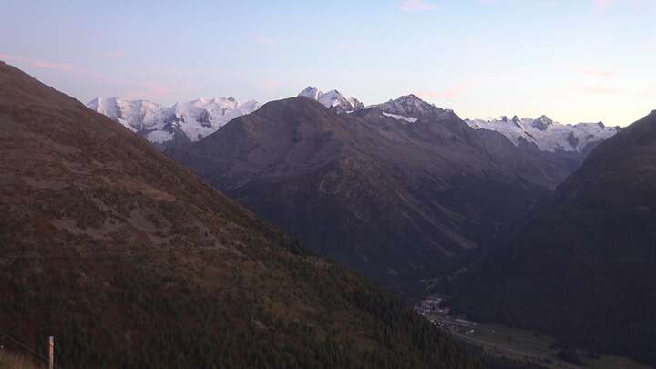 St. Moritz Muottas Muragl snow cam captured at 19 September 2026 at 7:42 pm GMT+2