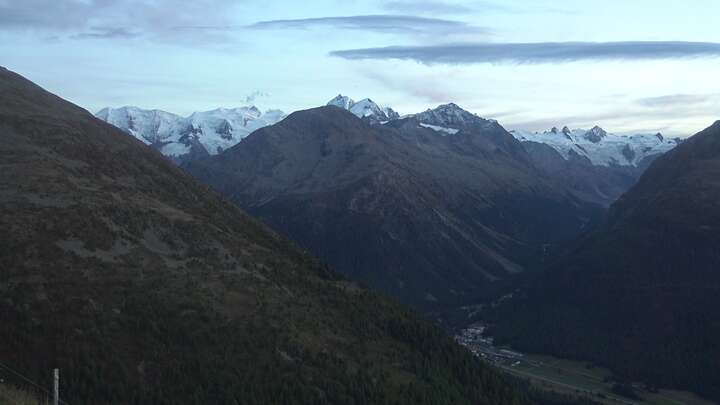 St. Moritz Muottas Muragl snow cam captured at 20 September 2026 at 7:41 pm GMT+2