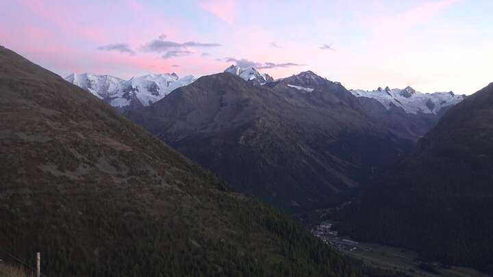 St. Moritz Muottas Muragl snow cam captured at 23 September 2026 at 7:39 pm GMT+2