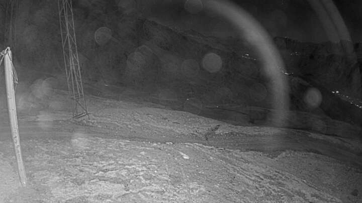 Wangs (Pizol) SAC Upper Station snow cam captured at 25 September 2026 at 10:12 pm GMT+2