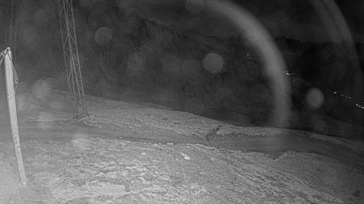 Wangs (Pizol) SAC Upper Station snow cam captured at 28 September 2026 at 10:04 pm GMT+2