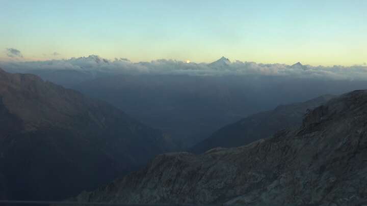 Wiler (Lauchernalp) Hockenhorngrat snow cam captured at 18 September 2026 at 7:34 pm GMT+2