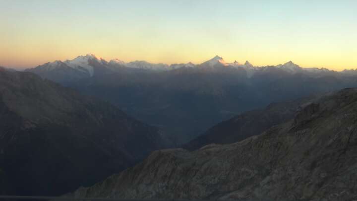 Wiler (Lauchernalp) Hockenhorngrat snow cam captured at 22 September 2026 at 7:39 pm GMT+2