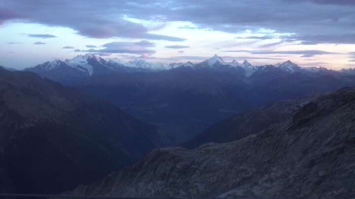 Wiler (Lauchernalp) Hockenhorngrat snow cam captured at 24 September 2026 at 7:31 pm GMT+2