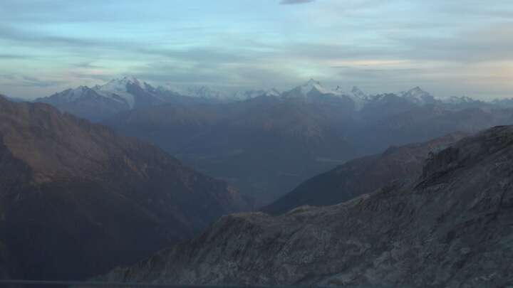 Wiler (Lauchernalp) Hockenhorngrat snow cam captured at 28 September 2026 at 7:09 pm GMT+2