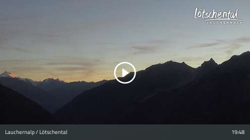 Wiler (Lauchernalp) Upper Station Luftseilbahn Wiler-Lauchernalp snow cam captured at 12 September 2026 at 7:57 pm GMT+2