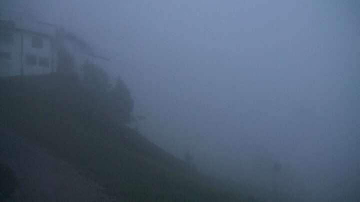 Lenggries Upper Station Brauneck snow cam captured at 16 September 2026 at 7:42 pm GMT+2