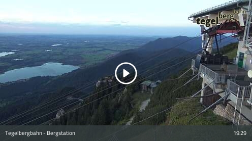 Schwangau Tegelberg snow cam captured at 12 September 2026 at 7:38 pm GMT+2