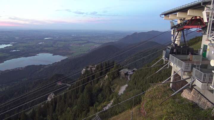 Schwangau Tegelberg snow cam captured at 23 September 2026 at 7:46 pm GMT+2