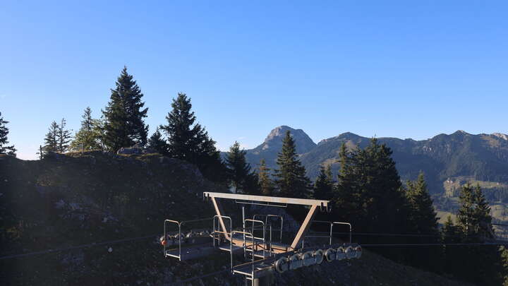 Bayrischzell Sudelfeld Upper Station Kitzlahner snow cam captured at 15 September 2026 at 6:04 pm GMT+2