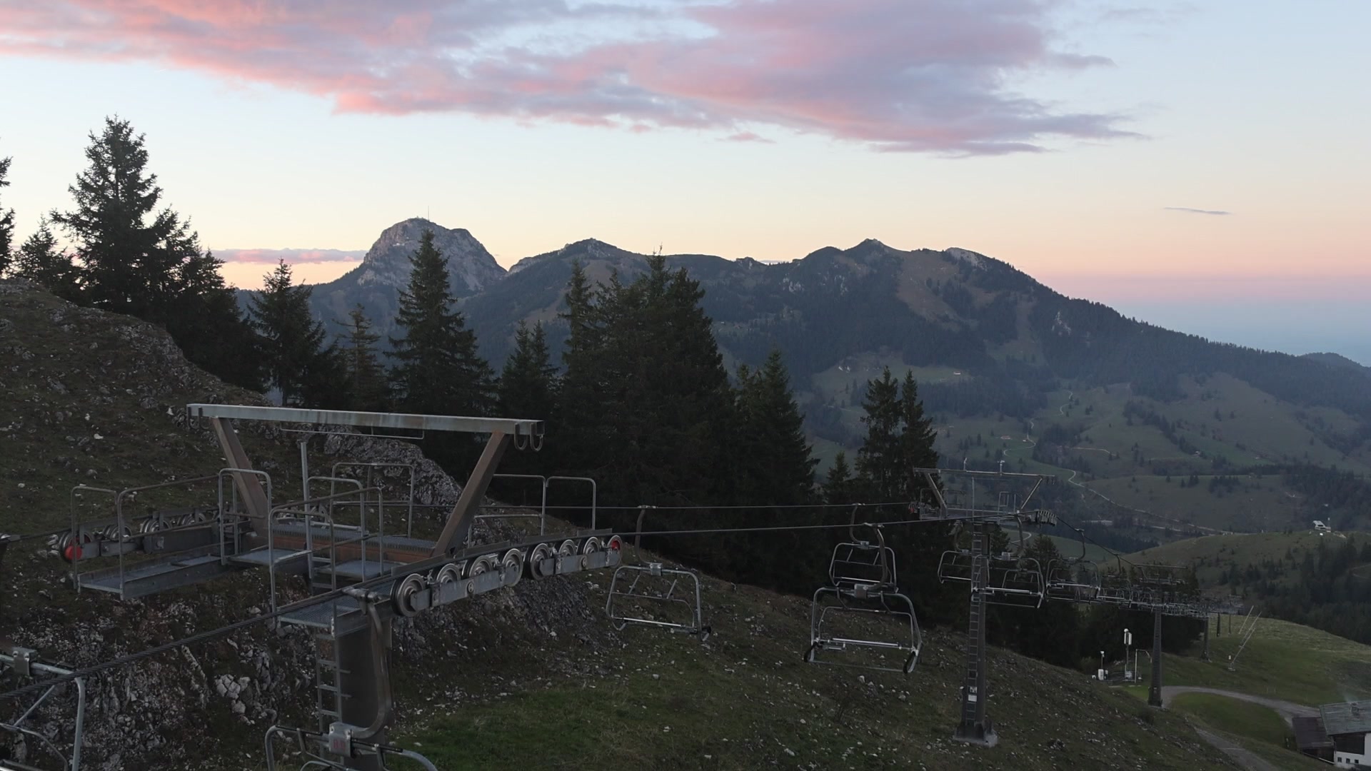 Bayrischzell Sudelfeld Upper Station Kitzlahner snow cam captured at 5 October 2026 at 7:05 pm GMT+2