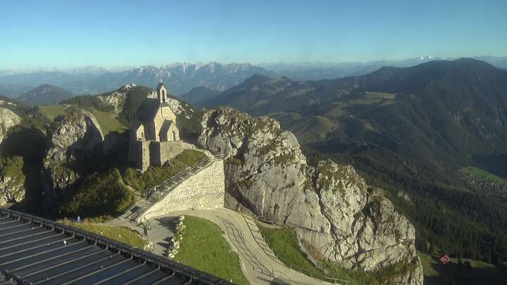 Bayrischzell Wendelstein snow cam captured at 15 September 2026 at 5:48 pm GMT+2