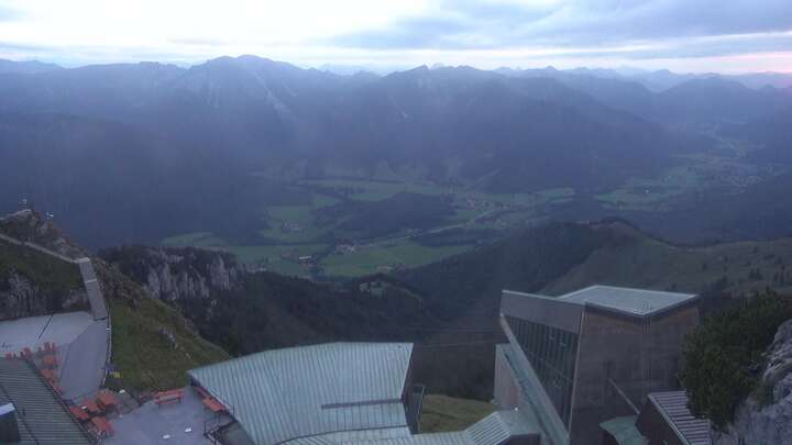 Bayrischzell Wendelstein snow cam captured at 17 September 2026 at 10:10 pm GMT+2