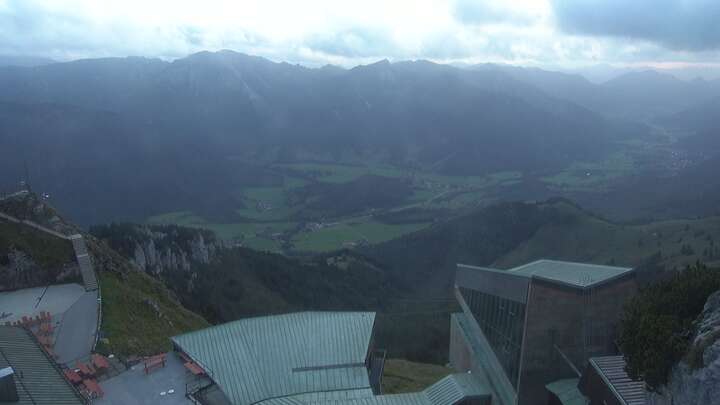 Bayrischzell Wendelstein snow cam captured at 21 September 2026 at 7:19 pm GMT+2