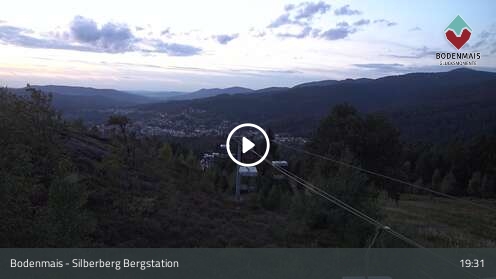 Bodenmais (Bayerischer Wald) Silberberg Upper Station snow cam captured at 12 September 2026 at 7:34 pm GMT+2