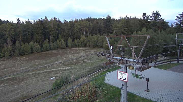 Bodenmais (Bayerischer Wald) Silberberg Upper Station snow cam captured at 21 September 2026 at 7:03 pm GMT+2