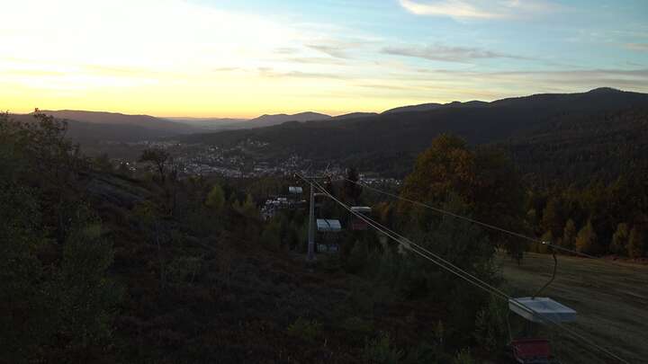 Bodenmais (Bayerischer Wald) Silberberg Upper Station snow cam captured at 26 September 2026 at 6:55 pm GMT+2
