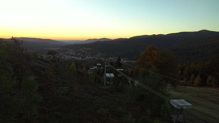 Bodenmais (Bayerischer Wald) Silberberg Upper Station snow cam captured at 27 September 2026 at 7:00 pm GMT+2