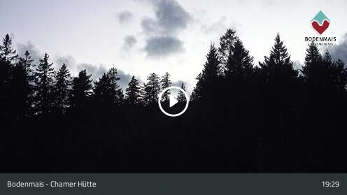 Bodenmais (Bayerischer Wald) Chamer Hütte snow cam captured at 12 September 2026 at 7:34 pm GMT+2