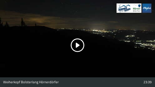 Bolsterlang Weiherkopf Upper Station snow cam captured at 12 September 2026 at 11:51 pm GMT+2