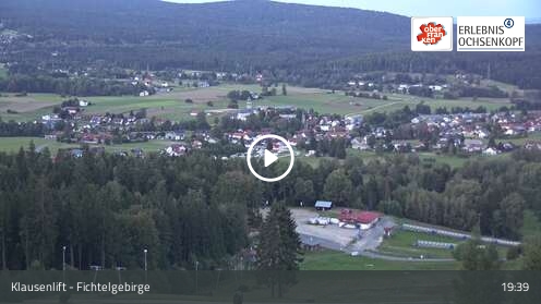 Mehlmeisel Klausenlift snow cam captured at 12 September 2026 at 7:53 pm GMT+2