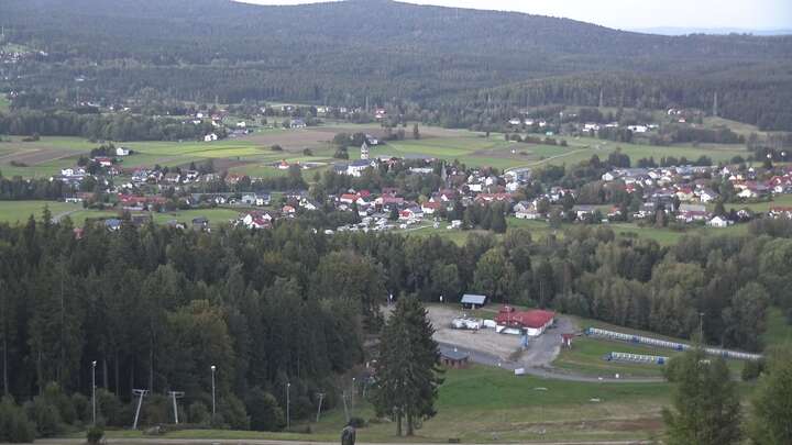 Mehlmeisel Klausenlift snow cam captured at 22 September 2026 at 7:21 pm GMT+2