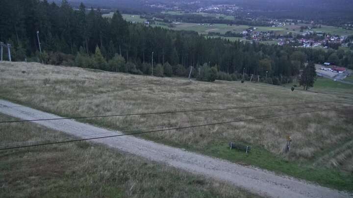 Mehlmeisel Klausenlift snow cam captured at 24 September 2026 at 7:36 pm GMT+2